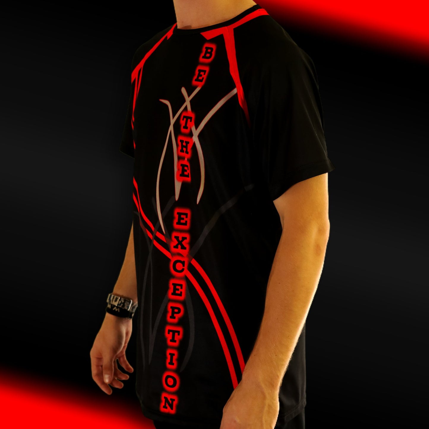 Be The Exception Torso - Gym Shirt - Fit Focal - Short Sleeve Gym Shirt