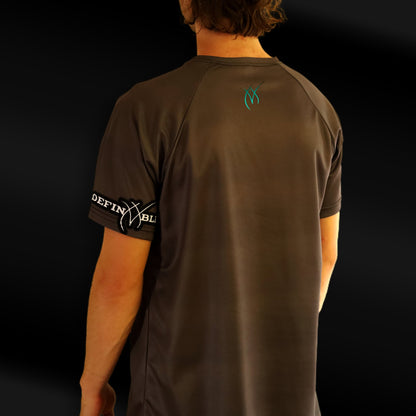 Become Undefinable Sleeve - Minimal Gym Shirt - Fit Focal - Short Sleeve Gym Shirt