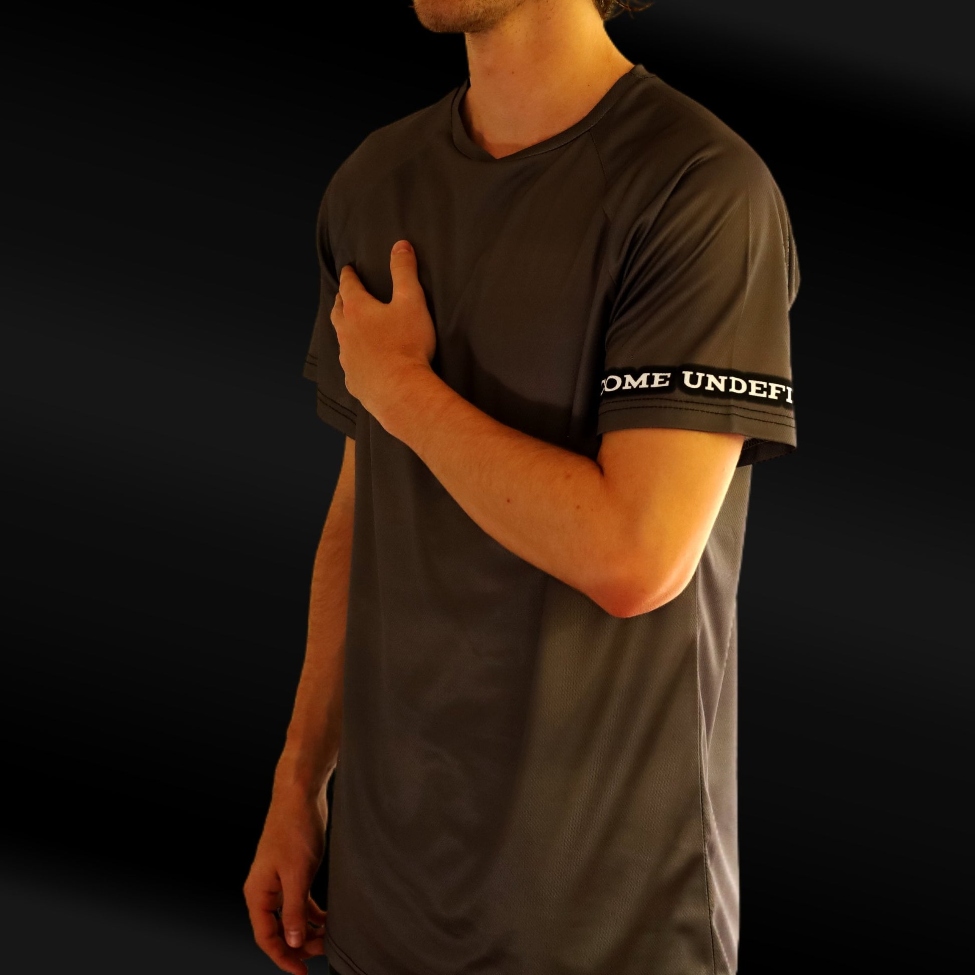 Become Undefinable Sleeve - Minimal Gym Shirt - Fit Focal - Short Sleeve Gym Shirt