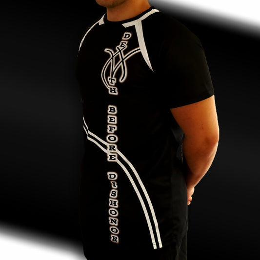 Death Before Dishonor Torso - Gym Shirt - Fit Focal - Short Sleeve Gym Shirt