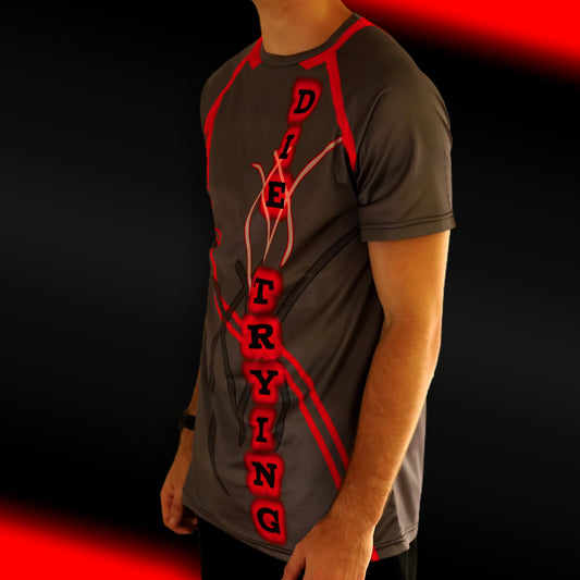 Die Trying Torso - Gym Shirt - Fit Focal - Short Sleeve Gym Shirt